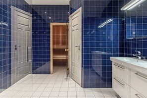 Shower, towels, soap, toilet paper - Amazing ski in/ski out Chalet in Åre - Övre Sadelvägen Ski Lodge   (Jämtlands län)