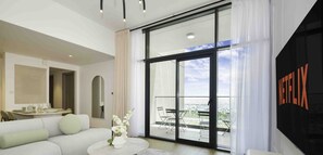 Apartment, Balcony | Living area - LUX The Dubai Hills Executive Suite (Dubai)