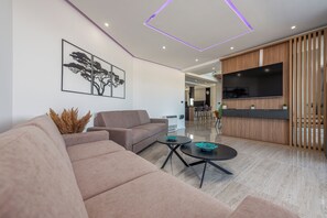 Villa, Beachfront | Living area - Villa NikSun (Bibinje)