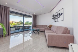 Villa, Beachfront | Living area - Villa NikSun (Bibinje)