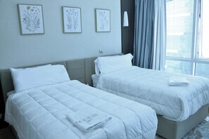 1 bedroom, iron/ironing board, travel cot, WiFi