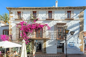 Fachada de la propiedad