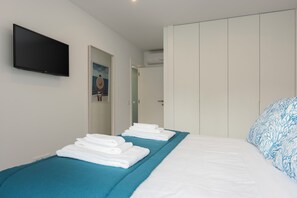 3 Schlafzimmer, Zimmersafe, Verdunkelungsvorhänge, Bügeleisen/Bügelbrett