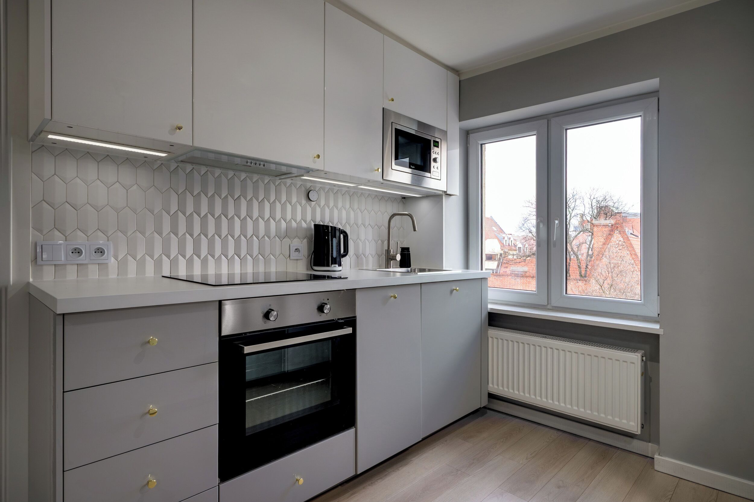 都會公寓 | 私人小型廚房 | 咖啡機/沖茶器、電熱水壺