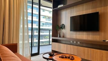 Basic-lejlighed | Opholdsområde | Tv