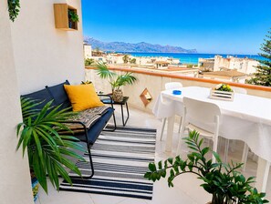 Apartment, Partial Sea View | Terrace/patio