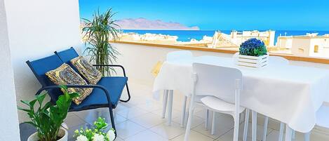 Apartment, Partial Sea View | Terrace/patio