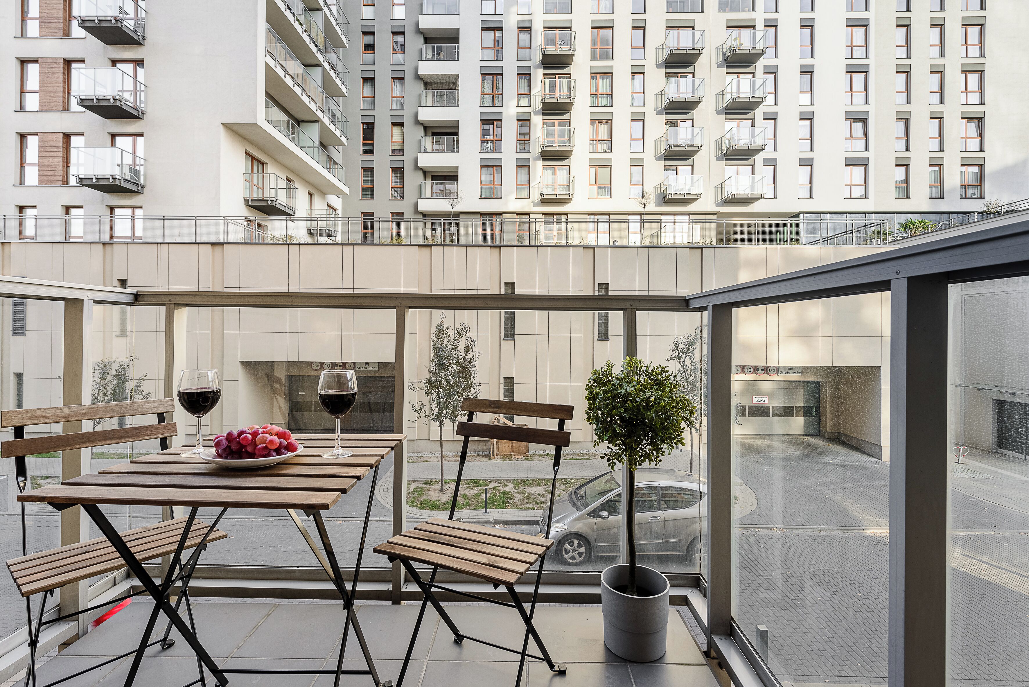 Departamento Confort, vista al patio | Vista desde la habitación