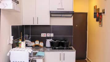 Apartamento, 1 quarto, vista para o jardim | Parte interna