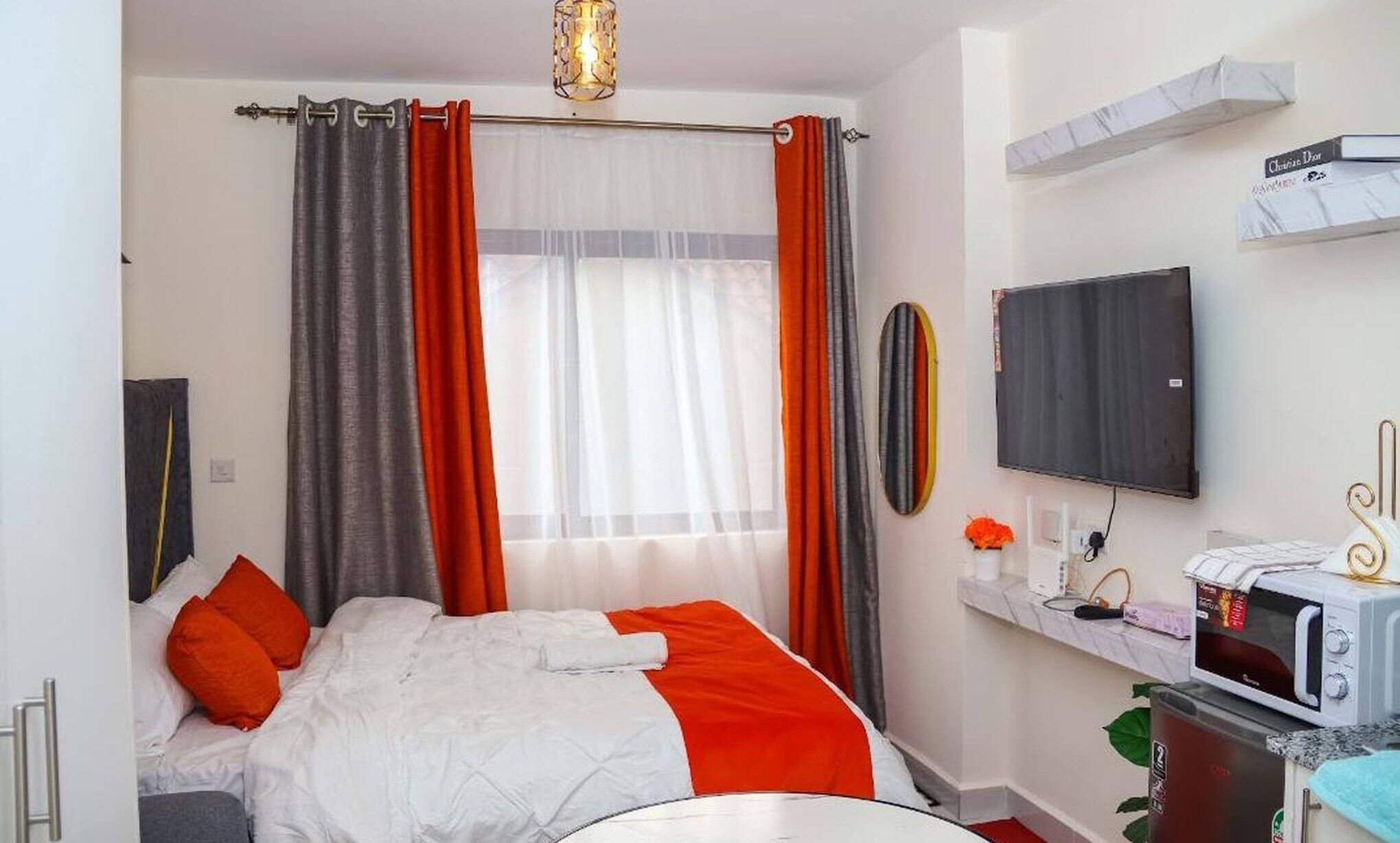 Departamento, 1 habitación, vista al jardín | 1 habitación 