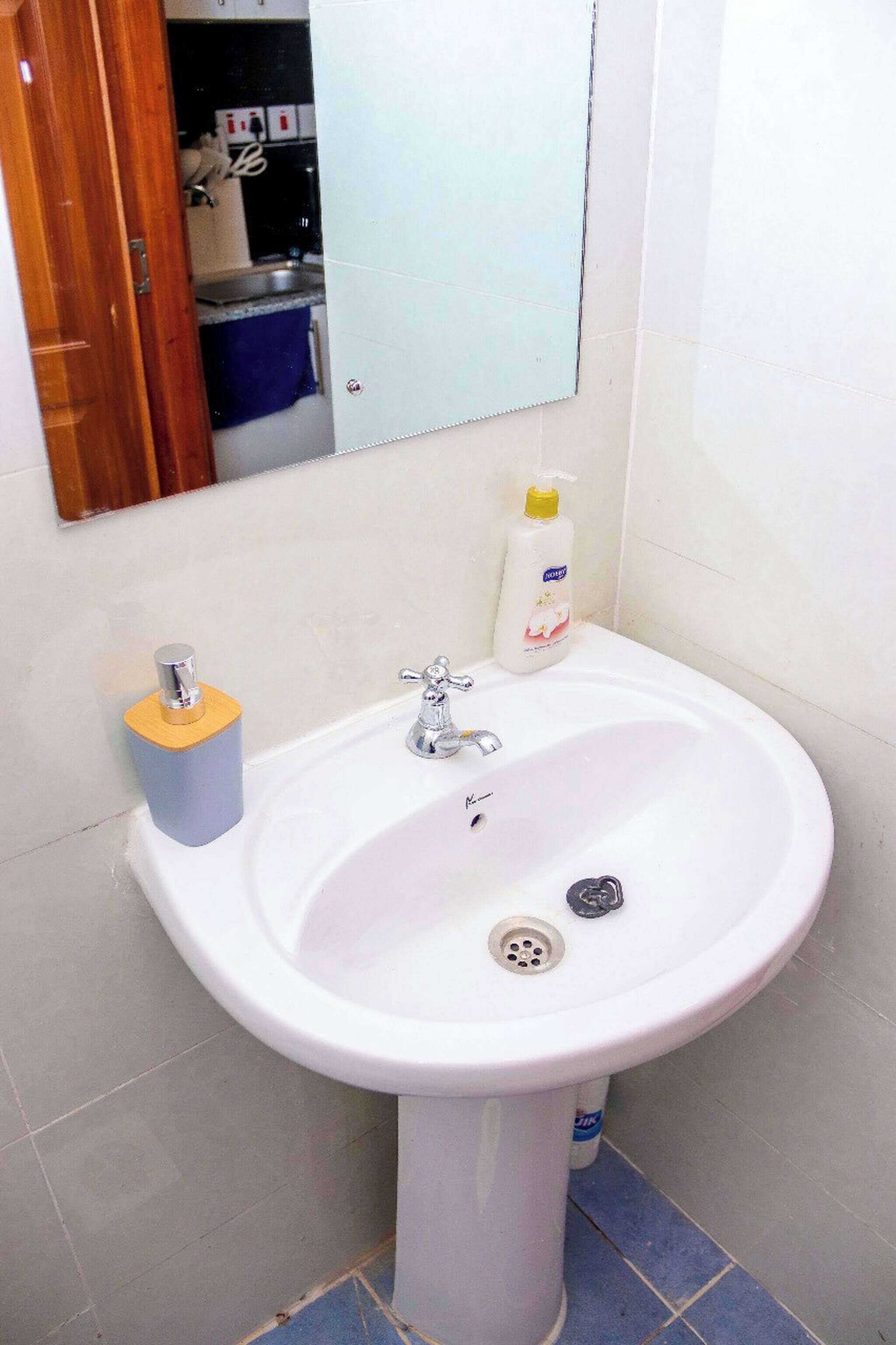 Apartemen, 1 kamar tidur, balkon, pemandangan kebun | Kamar mandi