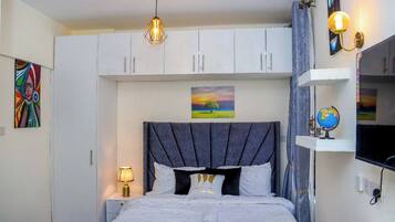 Apartamento, 1 quarto, vista para o jardim | 1 quarto