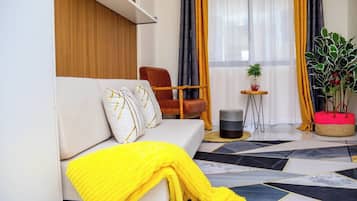 Apartment, 1 Schlafzimmer, barrierefrei, Gartenblick | Innenbereich