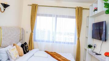 Apartamento, 1 quarto, vista para a cidade | 1 quarto