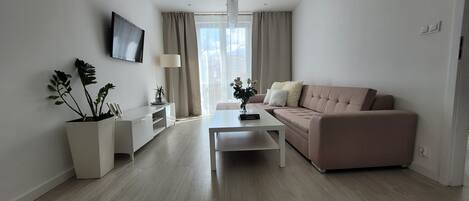 Smart TV, video games, DVD player, music library