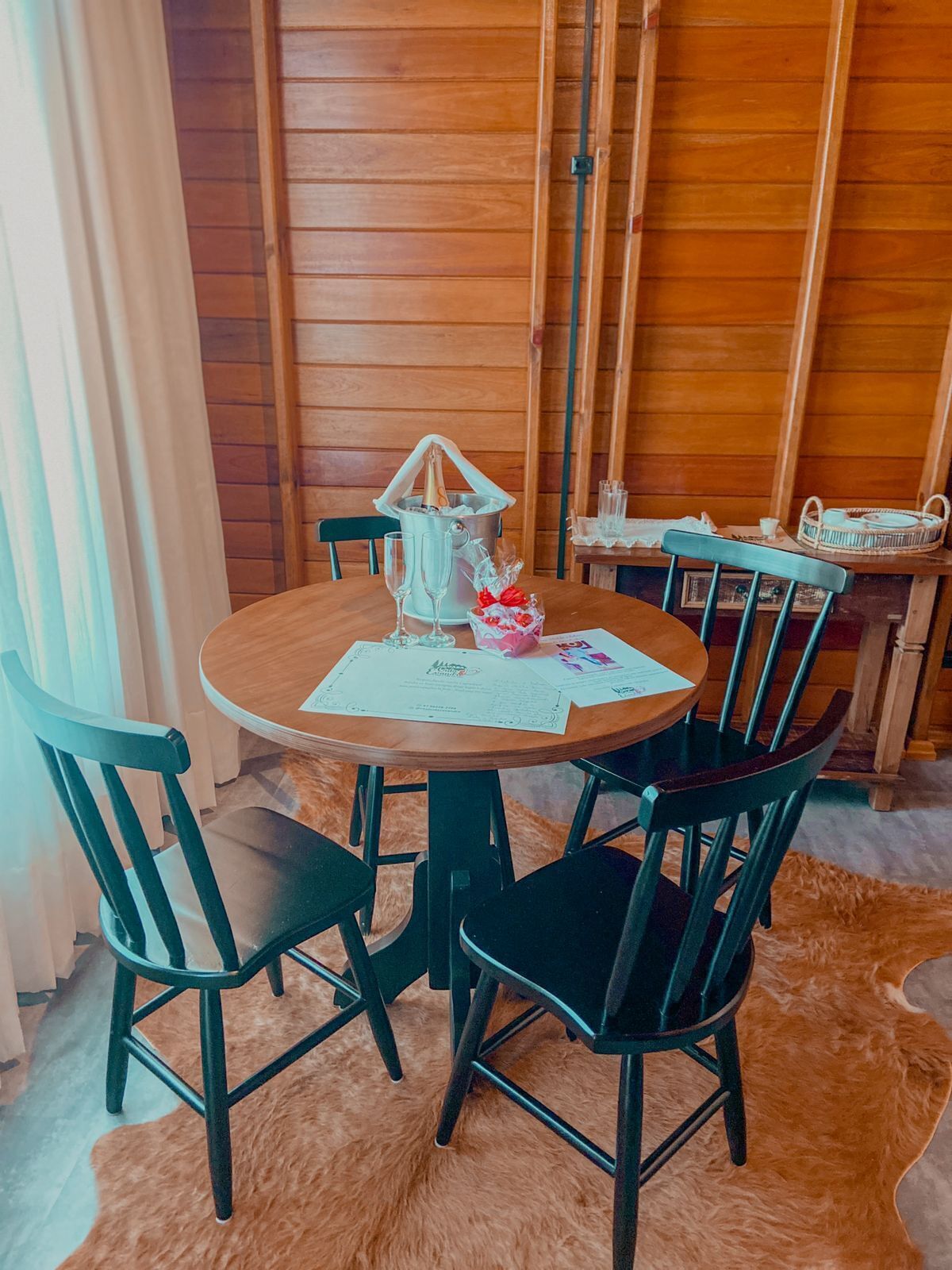 Chalet Deluxe, vista al lago | Restaurantes