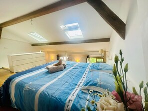 1 Schlafzimmer, kostenloses WLAN, Bettwäsche