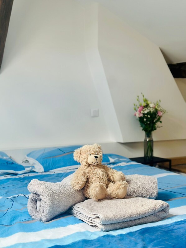 1 Schlafzimmer, kostenloses WLAN, Bettwäsche