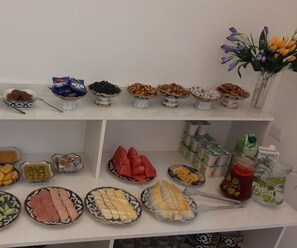 Petit déjeuner buffet compris tous les jours