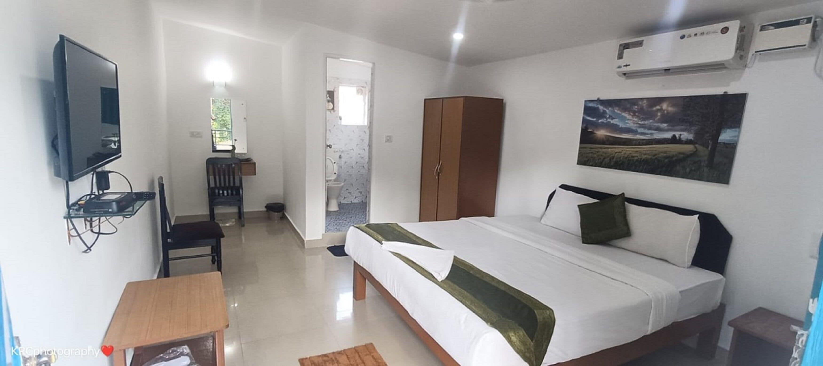 尊荣双人房, 花园景观 | 办公桌、笔记本电脑工作区、免费 WiFi