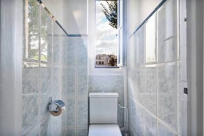 Regadera, amenidades de baño ecológicas, secadora de cabello, toallas