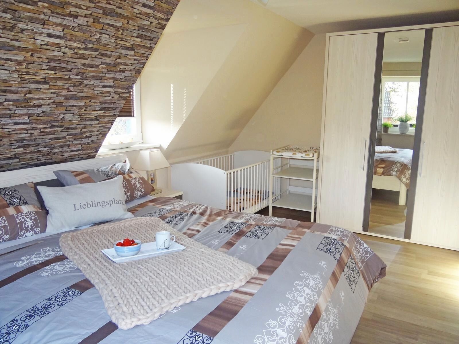 2 Schlafzimmer, Bügeleisen/Bügelbrett, kostenloses WLAN, Bettwäsche