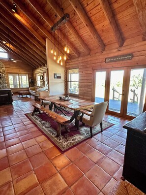 Dining - Peaceful Cabin Retreat (Kopperl)