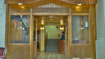 Fachada de la propiedad