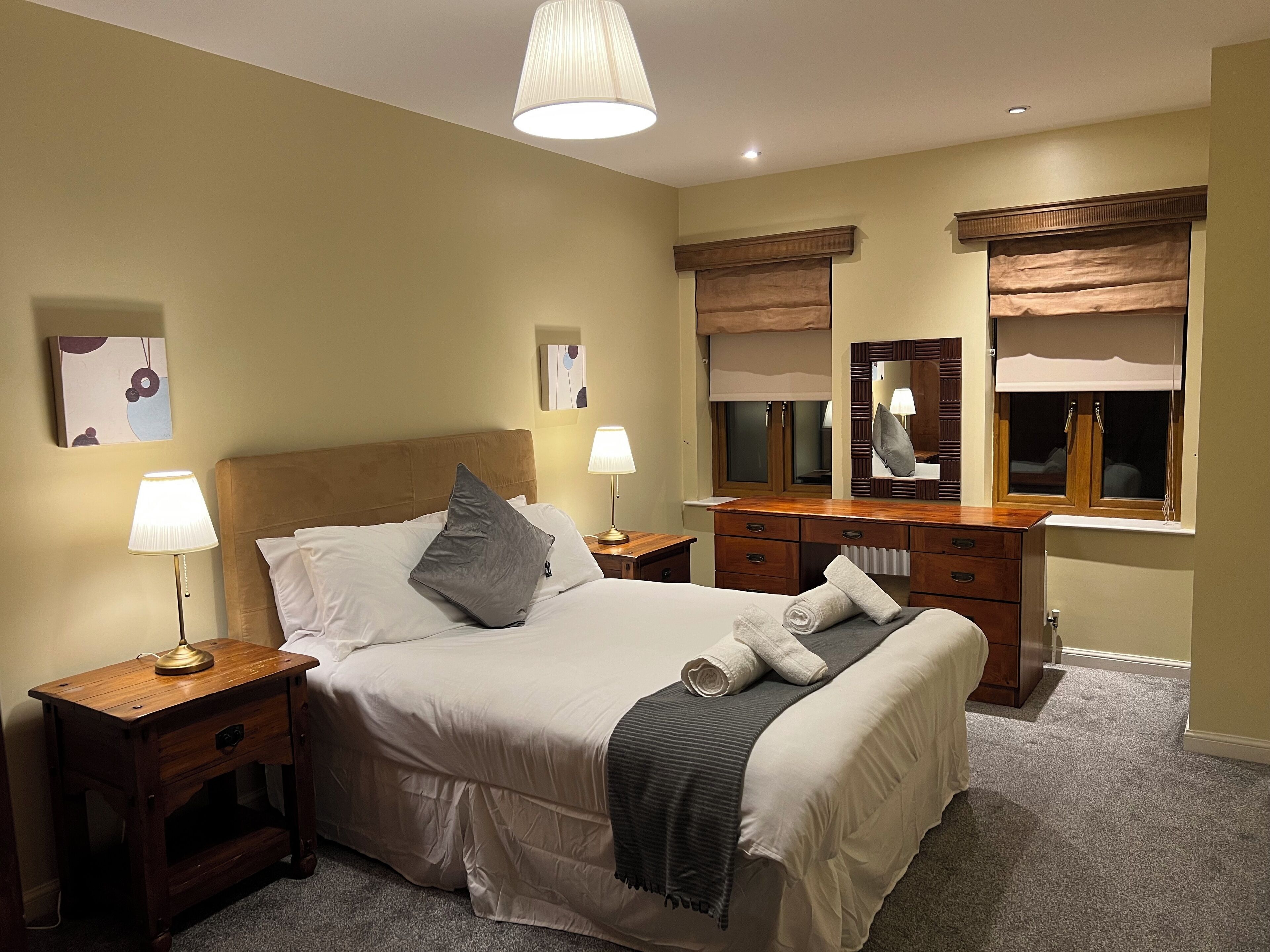 2 bedrooms, iron/ironing board, travel crib, free WiFi