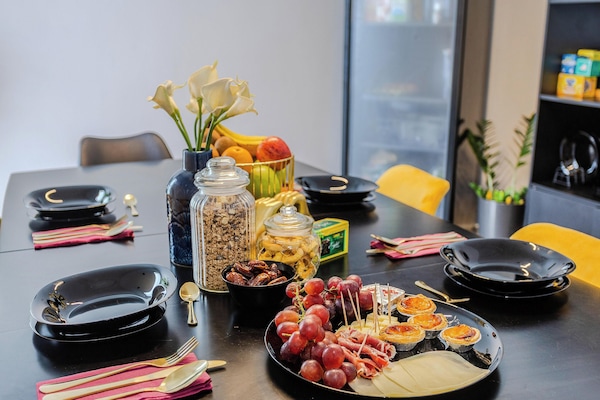 Petit déjeuner continental compris tous les jours