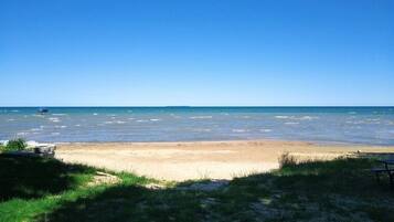 Tæt på stranden, badehåndklæder