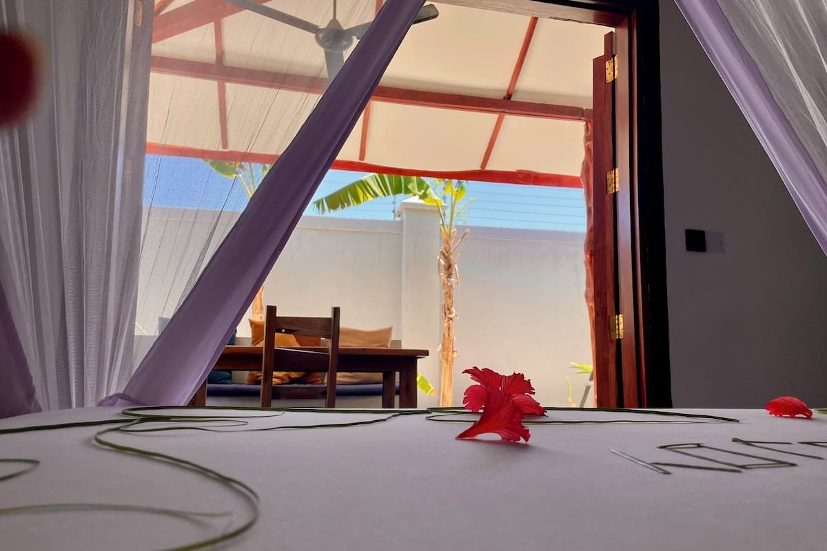 高级公寓, 花园景观 | 1 多间卧室、客房内保险箱、遮光窗帘、免费 WiFi