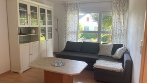 Living area - Beautiful vacation apartment "Karl May" in Elspe/Sauerland, approx. 65 sqm, for 1-4 persons (Lennestadt)