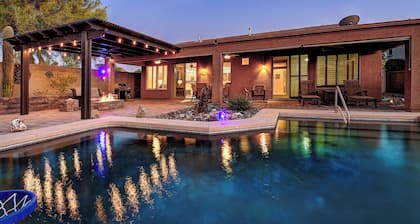 Anthem Getaway with Backyard Oasis!