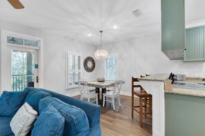 House, Multiple Beds (The Grey Gull) | Living area | TV - The Grey Gull (Panama City Beach)