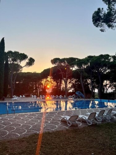 Belvedere Pineta Village Mobilehome Green Holiday for 6 persons