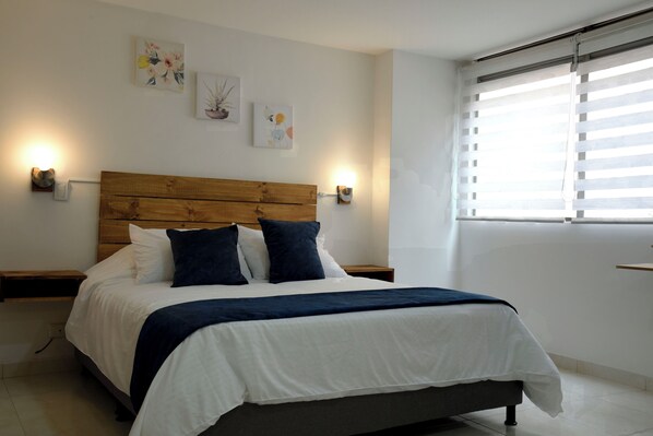 1 chambre, fer et planche à repasser, Wi-Fi, draps fournis