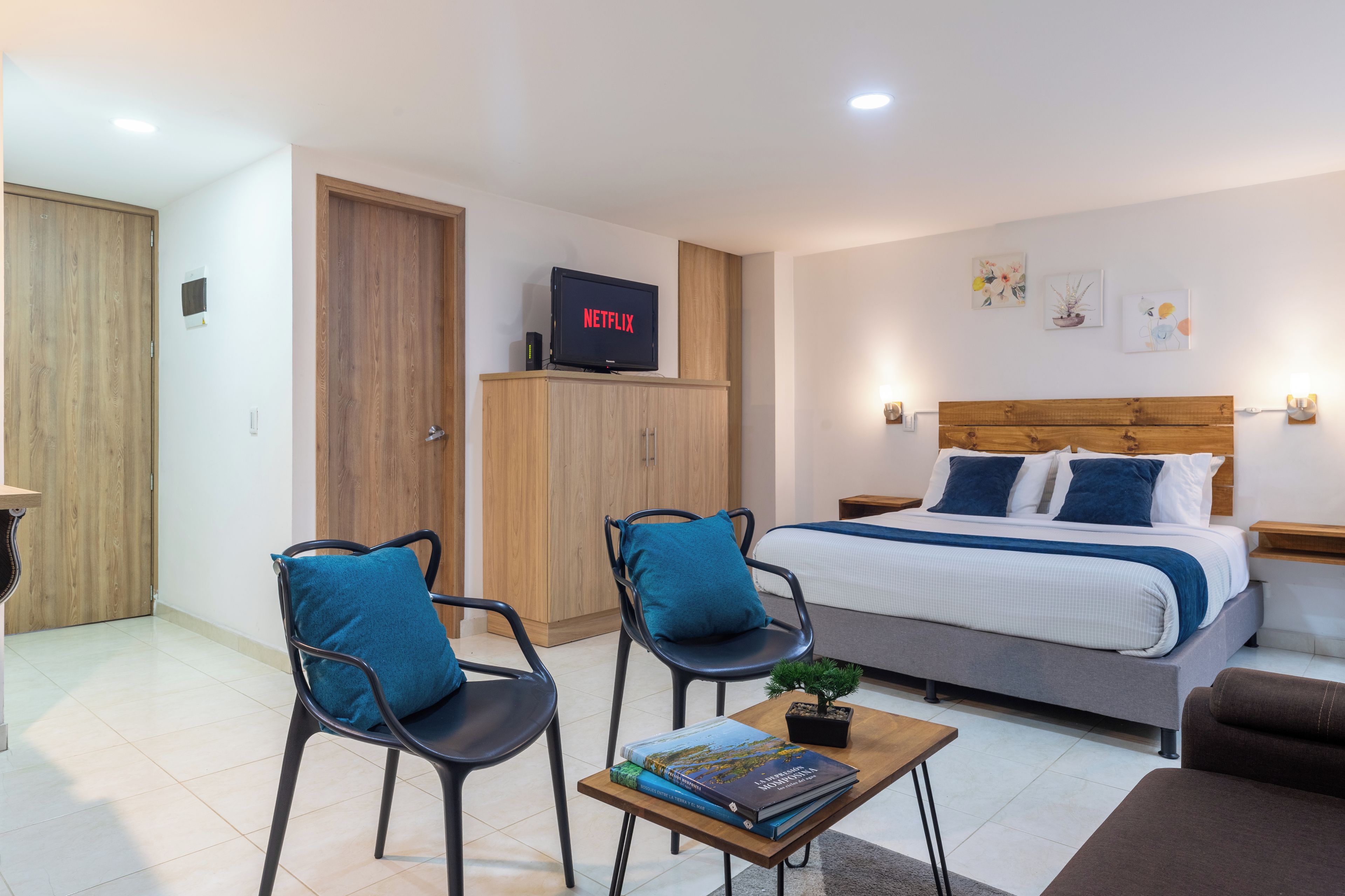 1 chambre, fer et planche à repasser, Wi-Fi, draps fournis