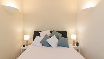 Appartamento, patio | 1 camera, ferro/asse da stiro, Wi-Fi gratuito