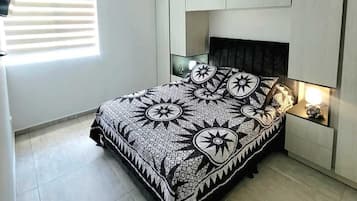 2 habitaciones, wifi gratis y ropa de cama