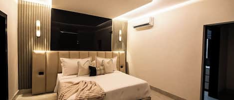 华丽客房 | 客房内保险箱、特色装修、遮光窗帘、隔音