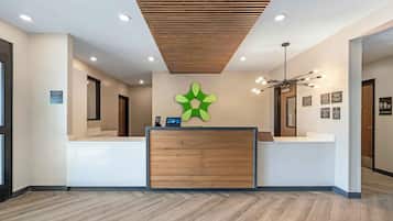 Check-in/check-out kiosk