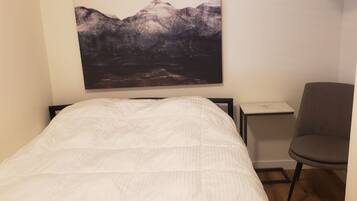 1 chambre, fer et planche Ă repasser, Wi-Fi, draps fournis