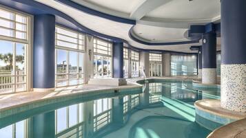 Indoor pool, outdoor pool