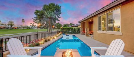 Außenpool, beheizter Pool