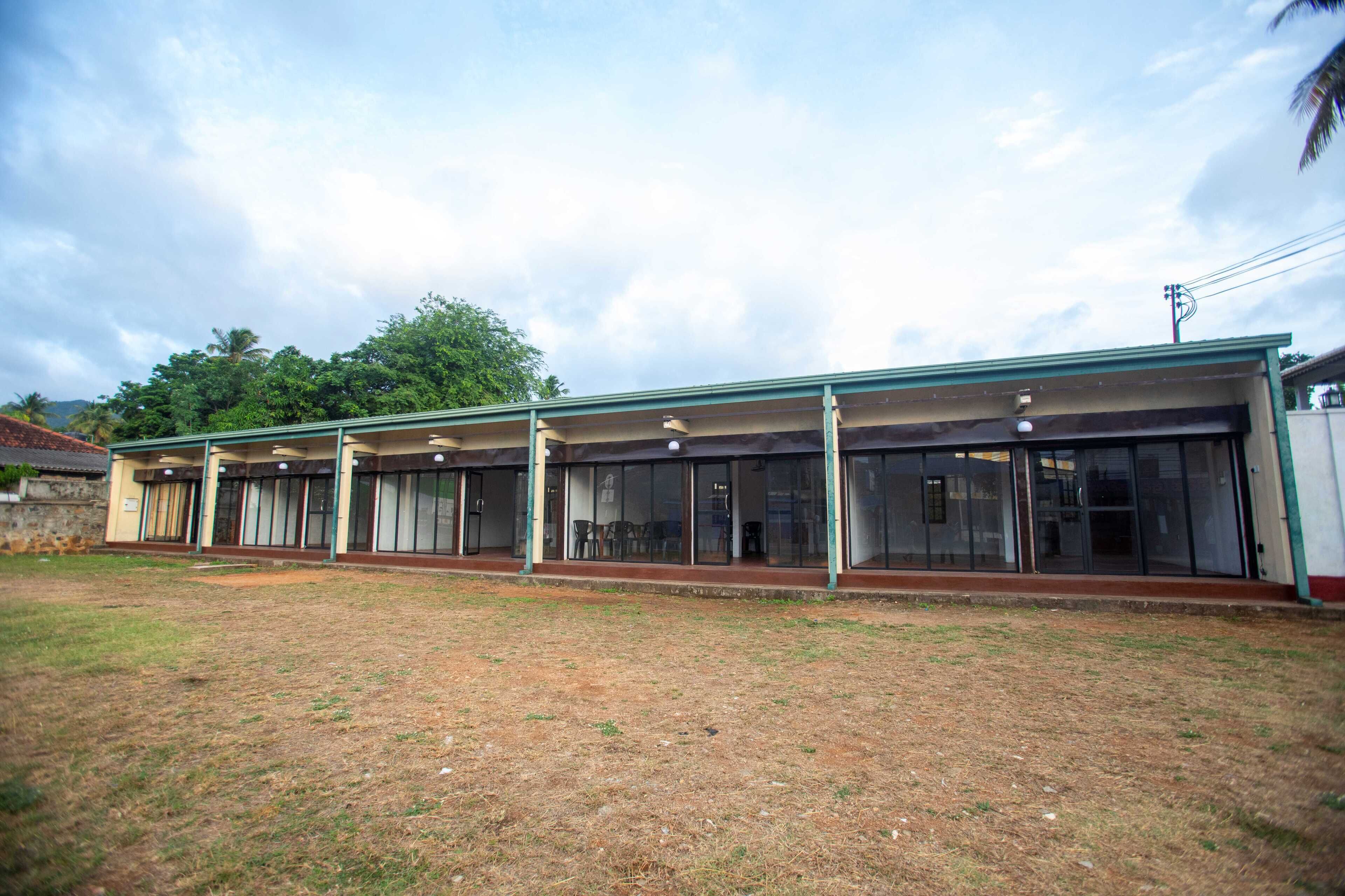 Façade de l’hébergement