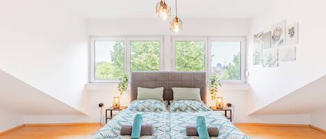 1 makuuhuone, silitysrauta/-lauta, ilmainen Wi-Fi, vuodevaatteet