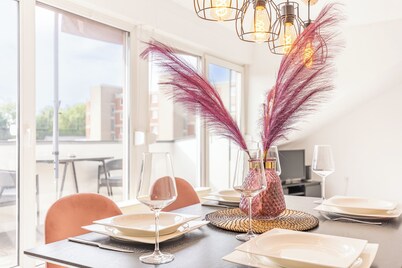 Apartment Gladbeck Large 2-room apartment with balcony near MoviePark & Arena AufSchalke