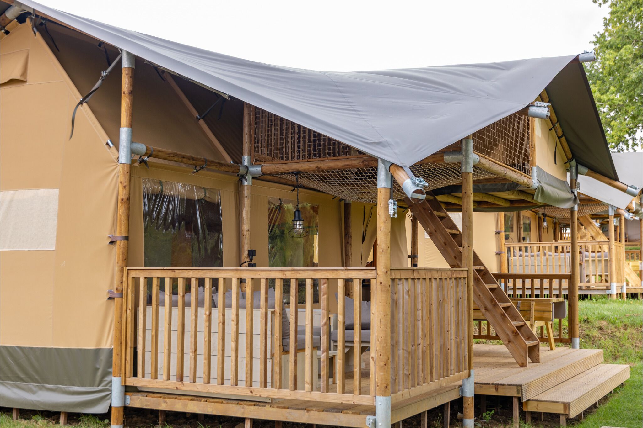 Family Tent, 3 Bedrooms | Terrace/patio