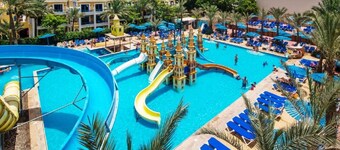 Hostgool Chalets in mirage bay Resort &aqua park